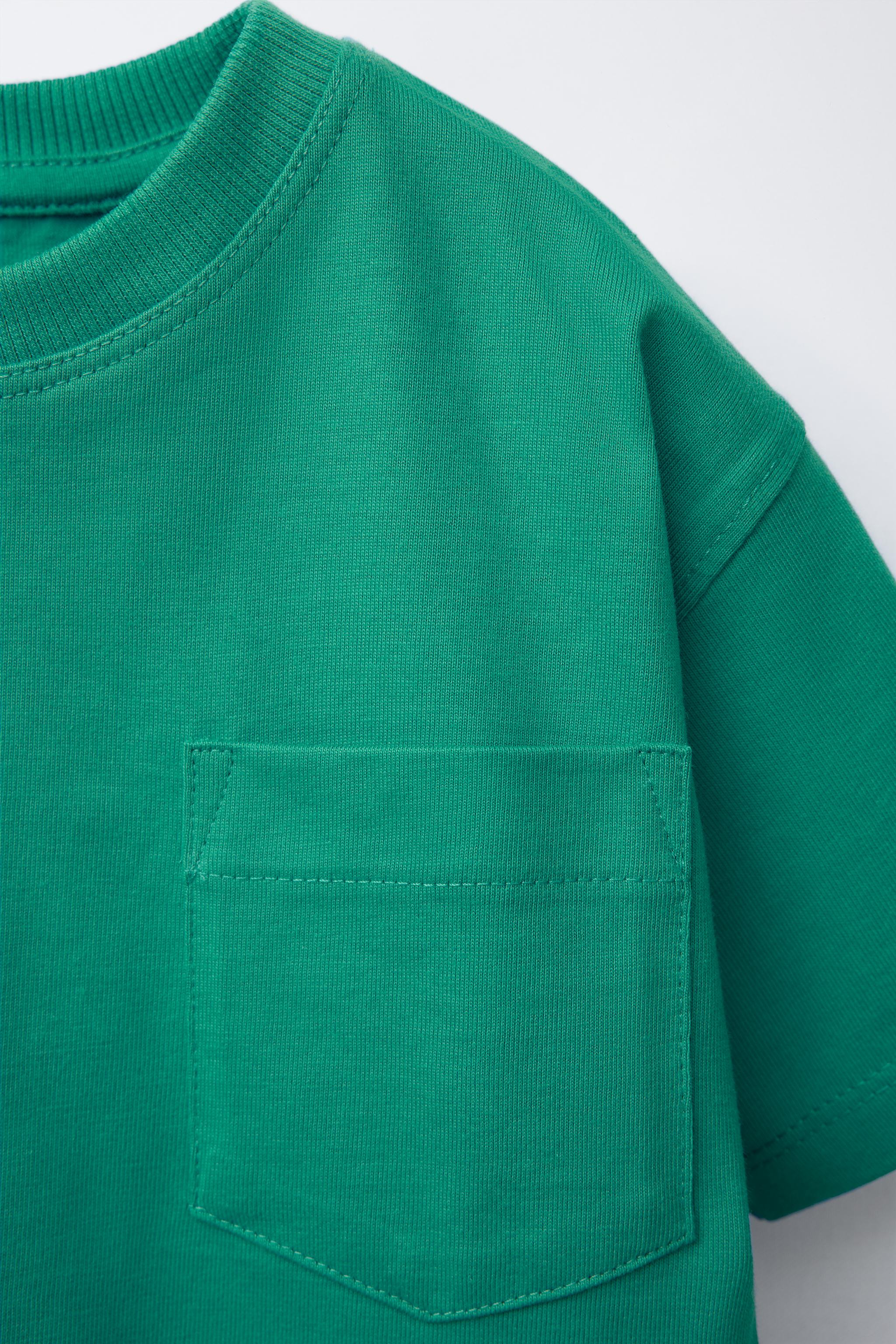 PLAIN POCKET T-SHIRT